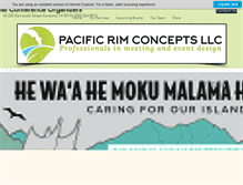 Tablet Screenshot of pacificrimconcepts.net